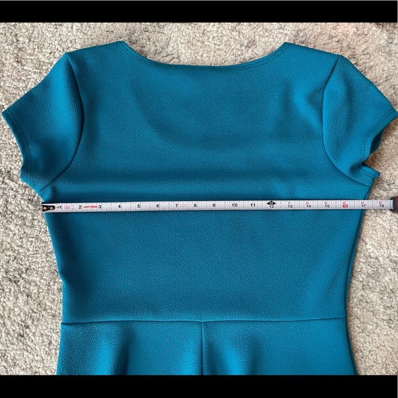 🍭 Pink Rose Blue Dress Medium - Picture 5 of 6